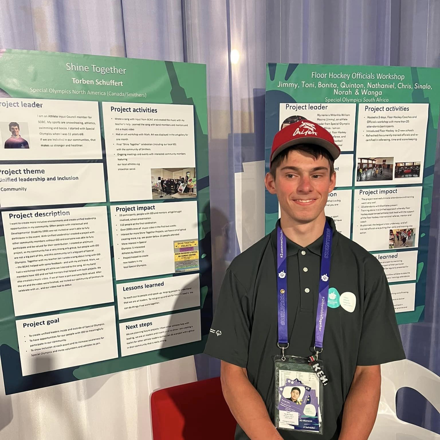 SOBC athlete leader Torben Schuffert championed inclusion at 2023 Global Athlete Congress