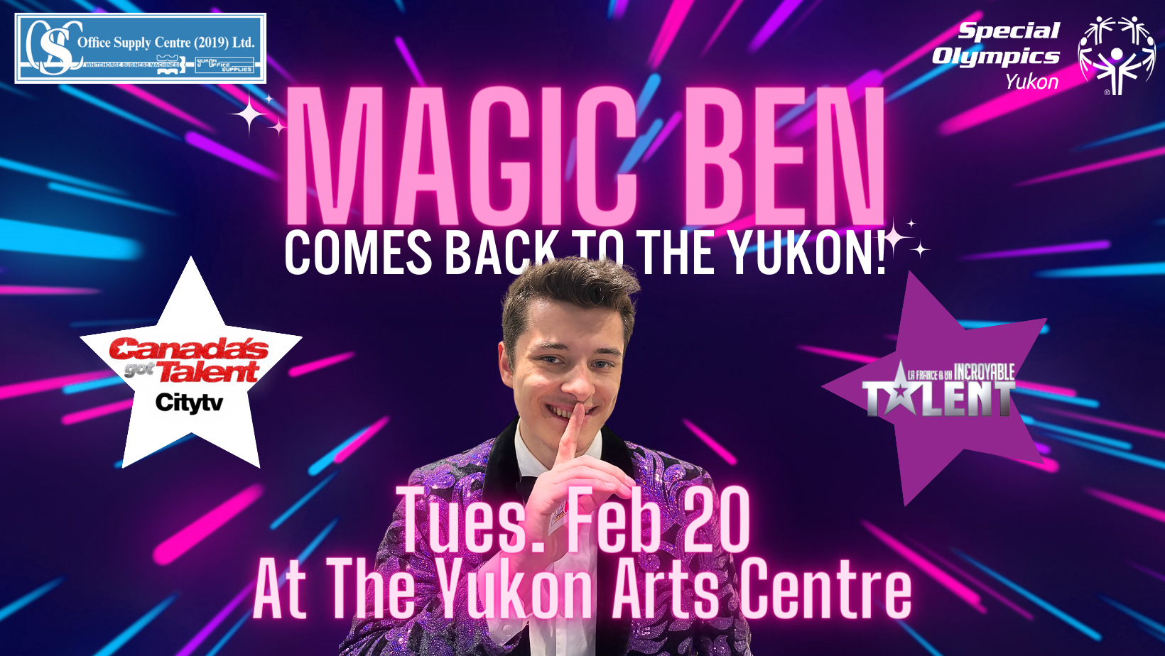 Yukon | Special Olympics Presents Magic with Ben